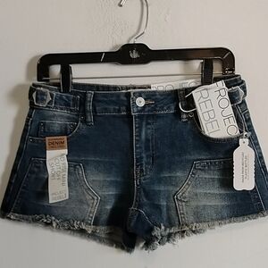 Project Rebel Denim Shorts Size 5